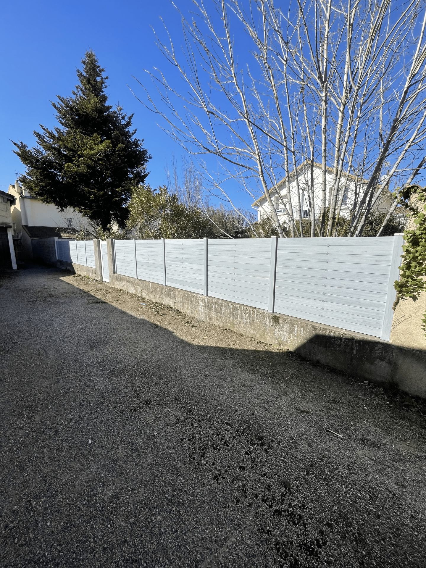 Clôture en PVC 